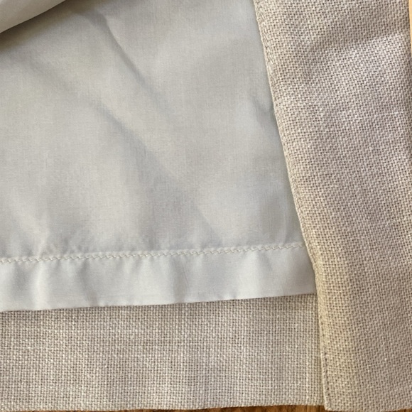 Giorgio Armani skirt lined flax neutral quiet luxury pencil size 10 - Picture 8 of 10